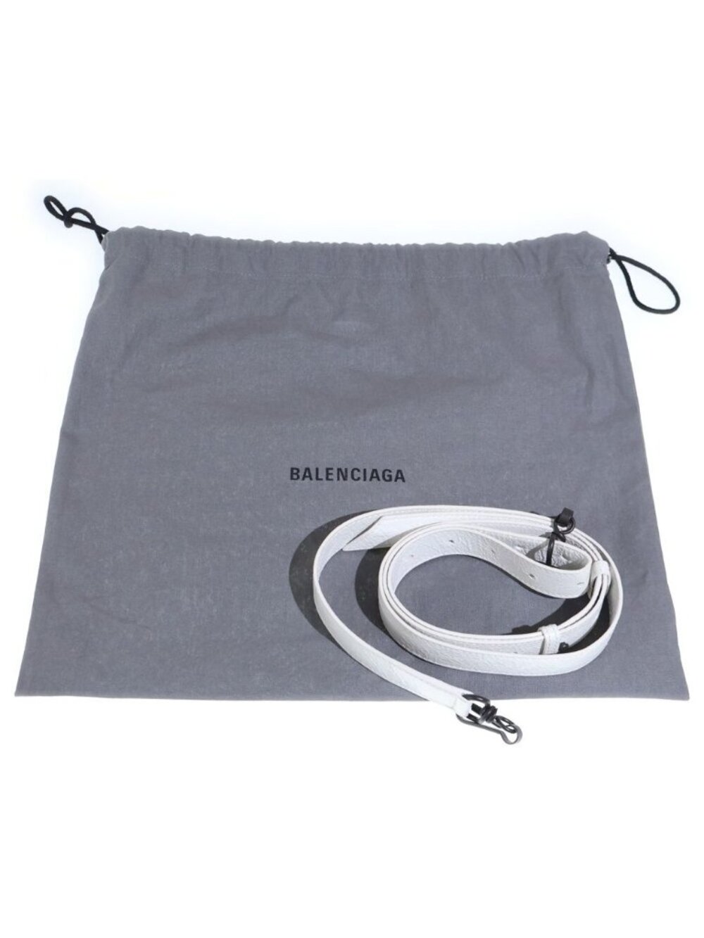 Balenciaga le City Nano Leather 2-Way Bag White - Picture 6 of 6